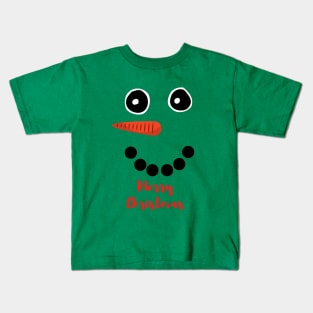 Snowman Kids T-Shirt